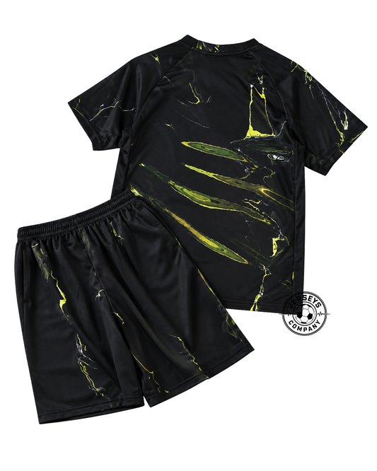 Camisa + Shorts Infantil PSG 25-26 - Preta
