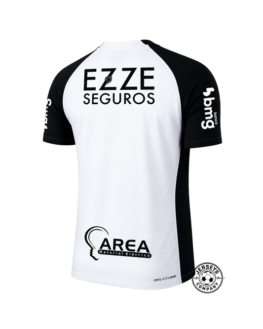 Camisa Corinthians 2025/26 I Jogador Com Patrocínios [Slim Fit]
