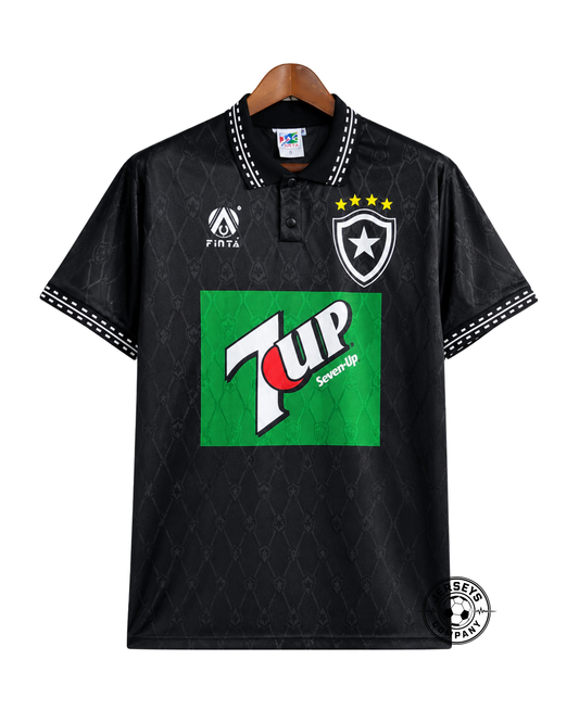Botafogo 1995 Retro Jersey - Black