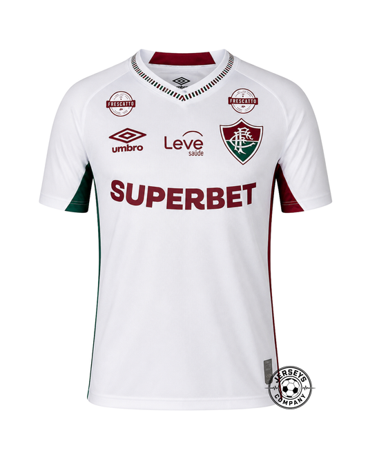 Camisa Feminina Umbro Fluminense 2025/26 II - All Sponsor e Patch Mundial