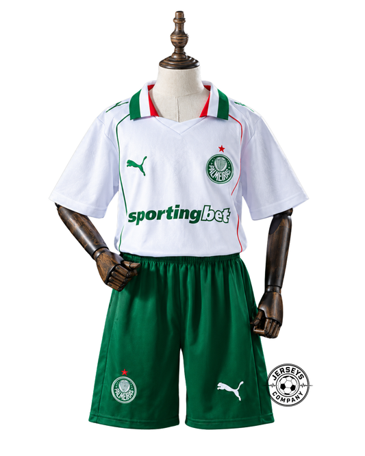 Conjunto Infantil Palmeiras II 2026/27 Branco