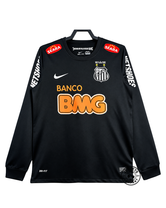 Camiseta Santos 2012-2013 Visitante Manga Longa