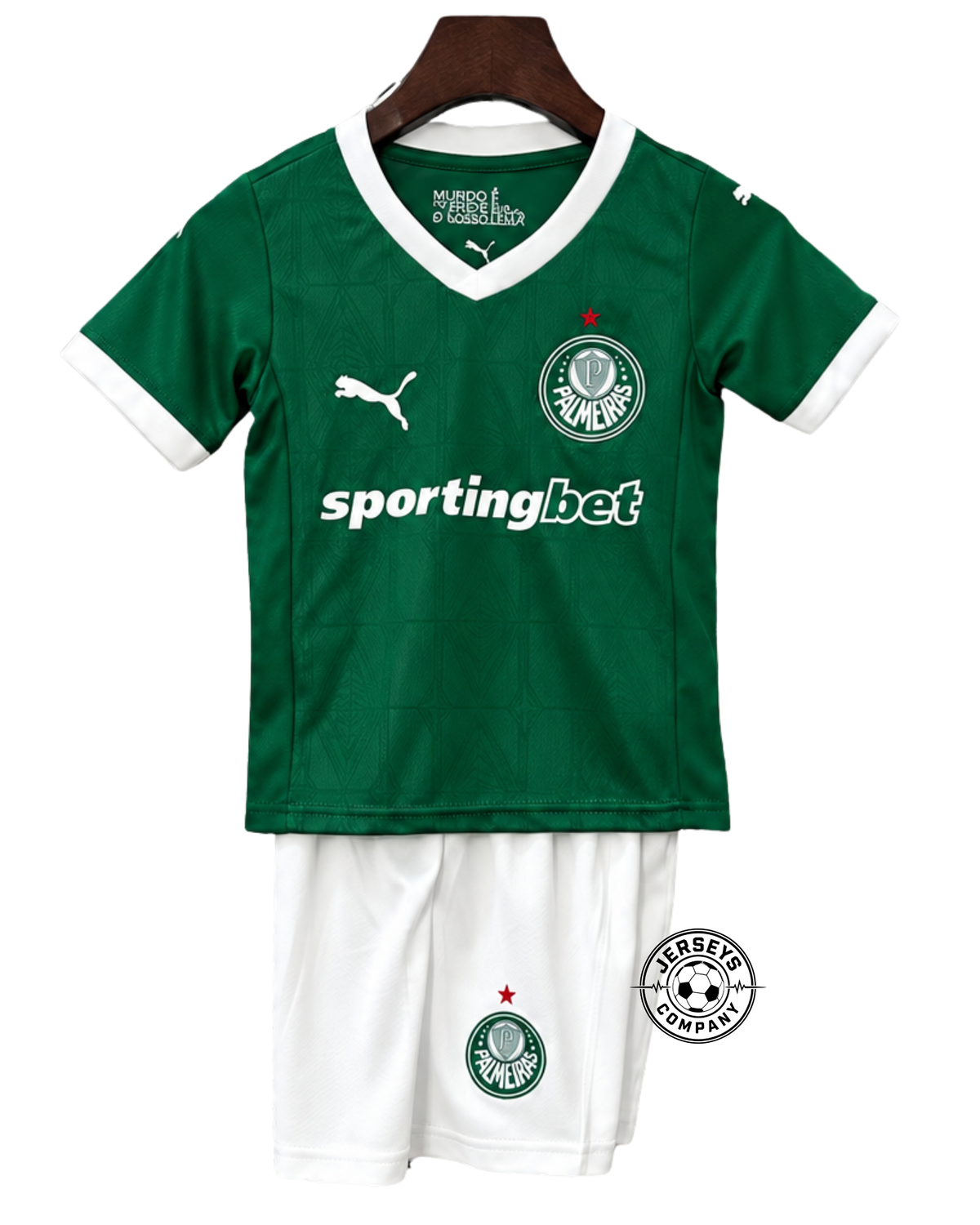 Palmeiras Kit Infantil Home 2025/26