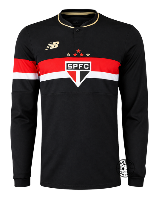 Camisa do São Paulo III 25/26 Torcedor Manga Longa New
