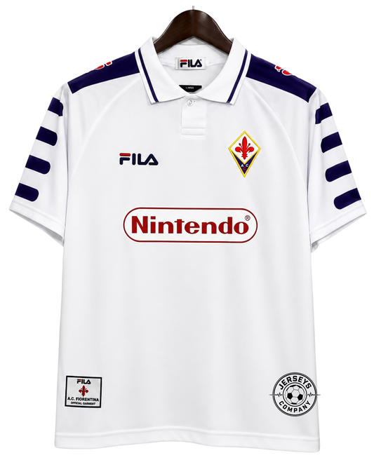 Fiorentina 98/99 Away Jersey - Retro Version