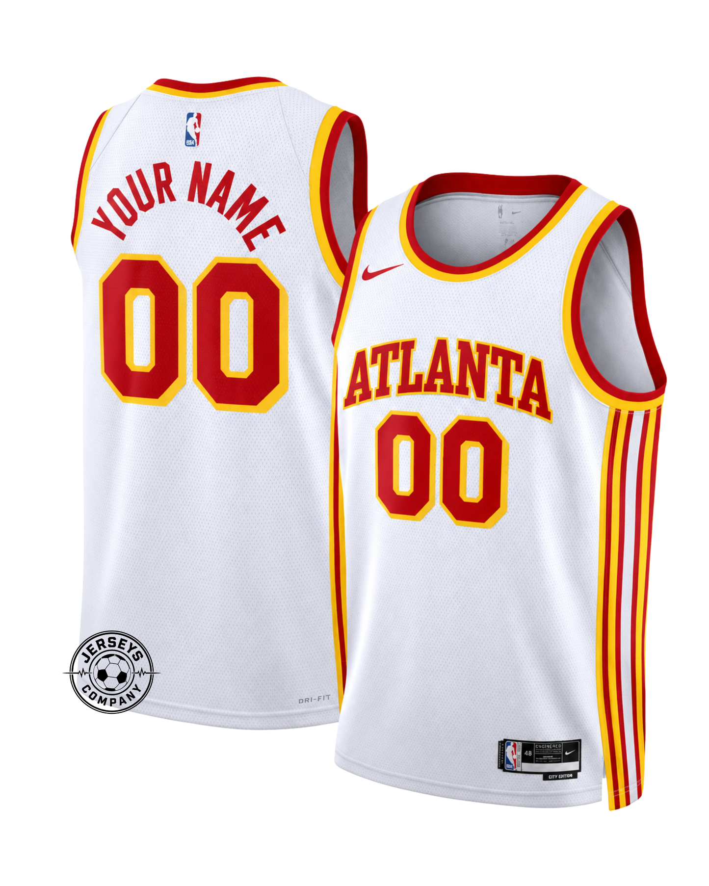 Atlanta Hawks Association Edition Jersey - White
