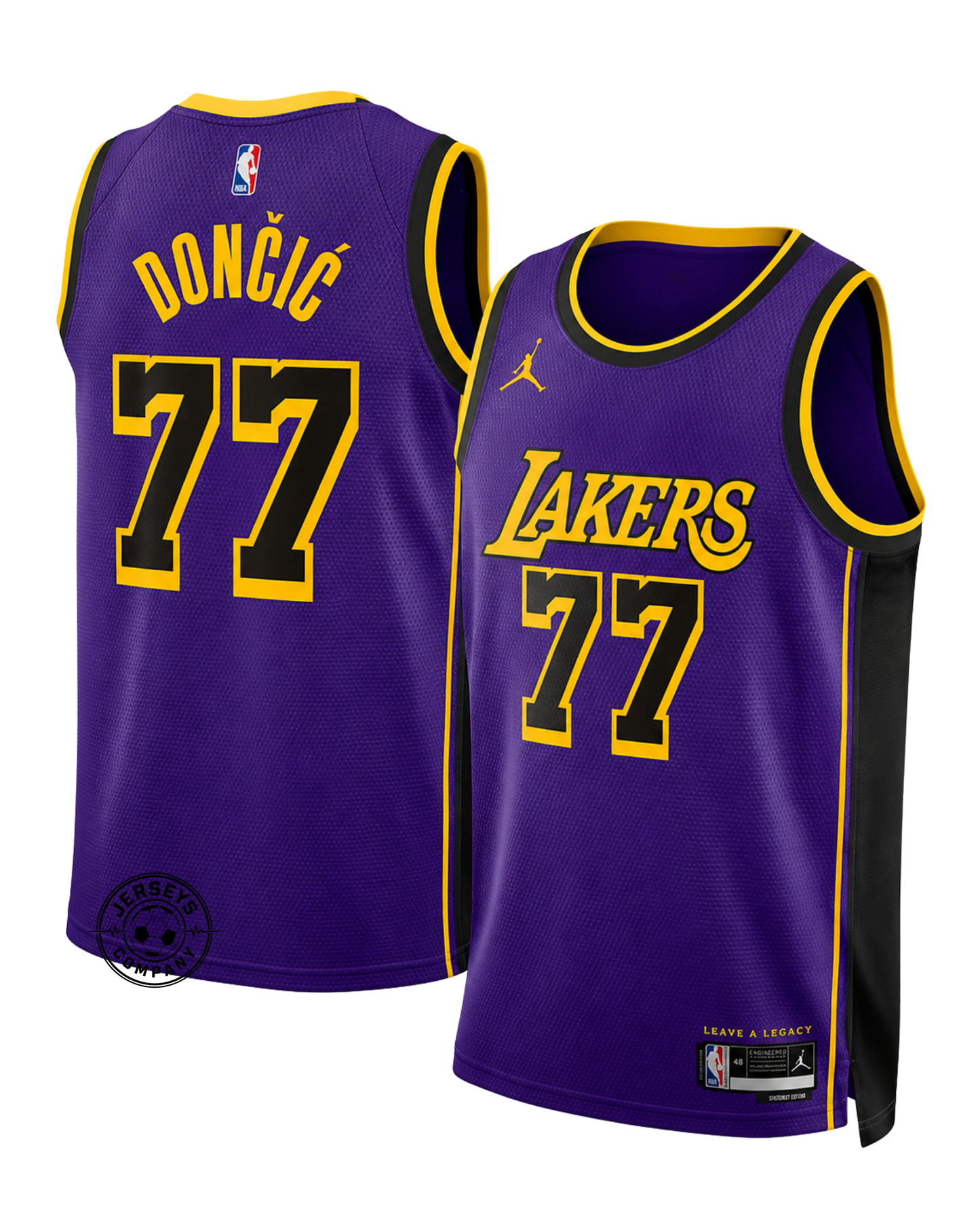Luka Dončić Los Angeles Lakers Statement Edition Jersey - Purple