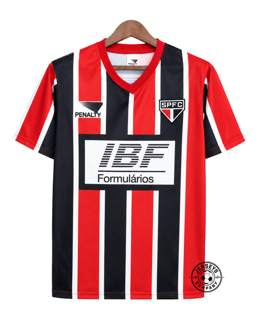 camisa retrô reserva (away)  São Paulo FC 1991/1992
