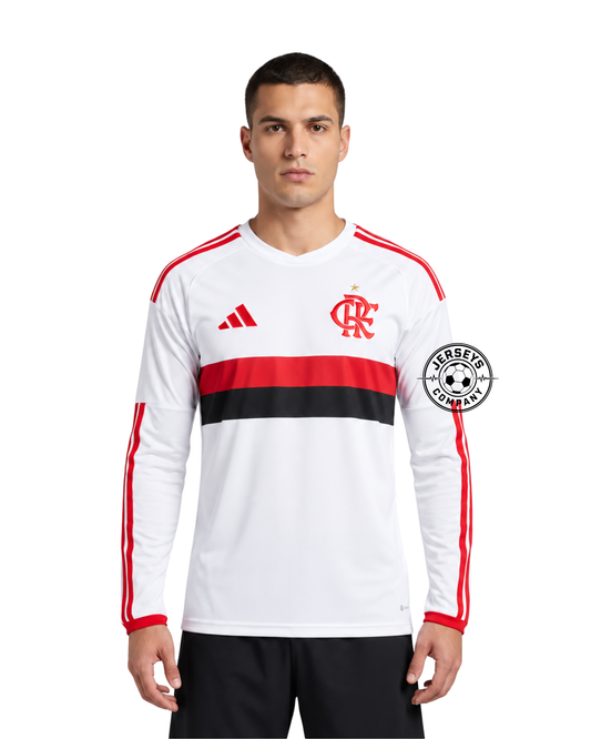 Camisa adidas Flamengo Ii 2026 Manga Longa