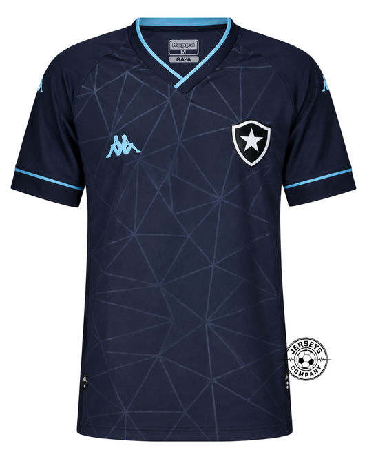 Camisa Botafogo Iv Goleiro Preta Azul 2021