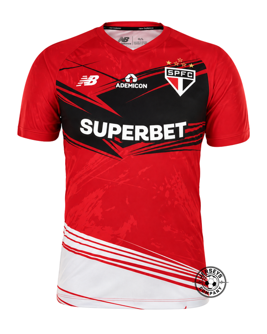 Camisa São Paulo Goleiro 25/26  Masculina - Vermelha