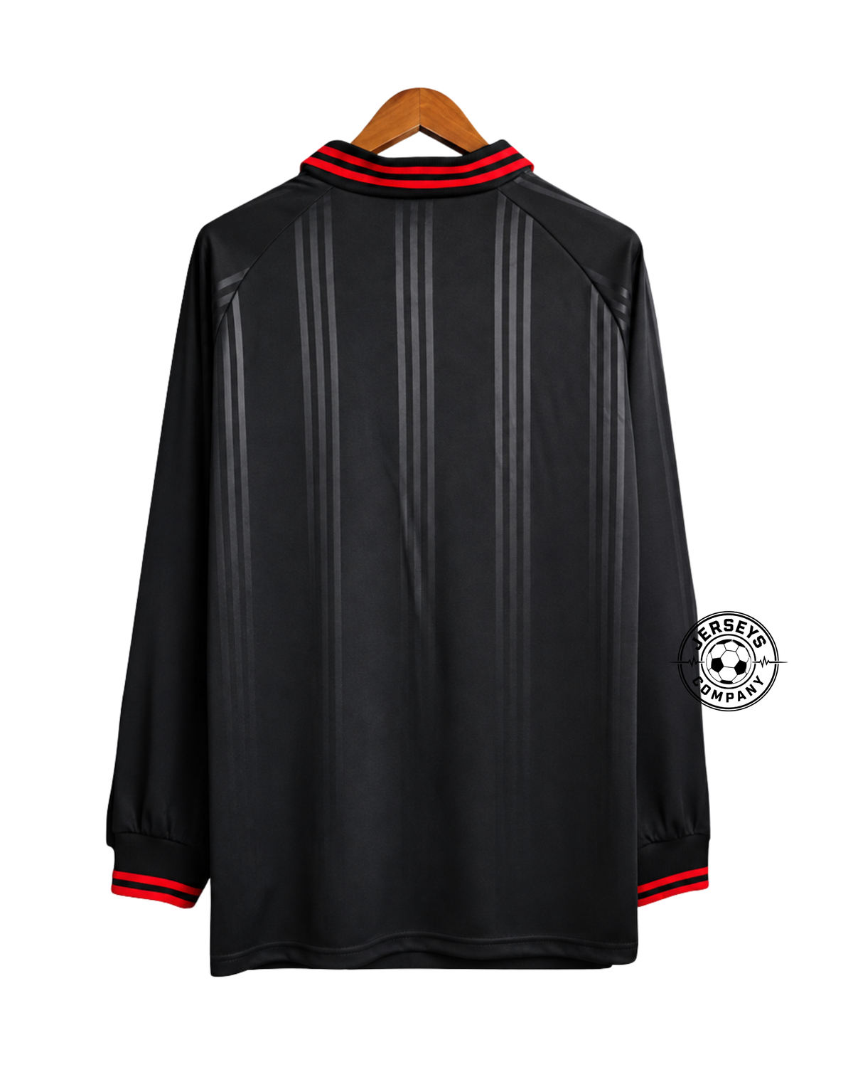 Camisa Flamengo Icon 19/20 Manga Longa Torcedor Masculina Preta