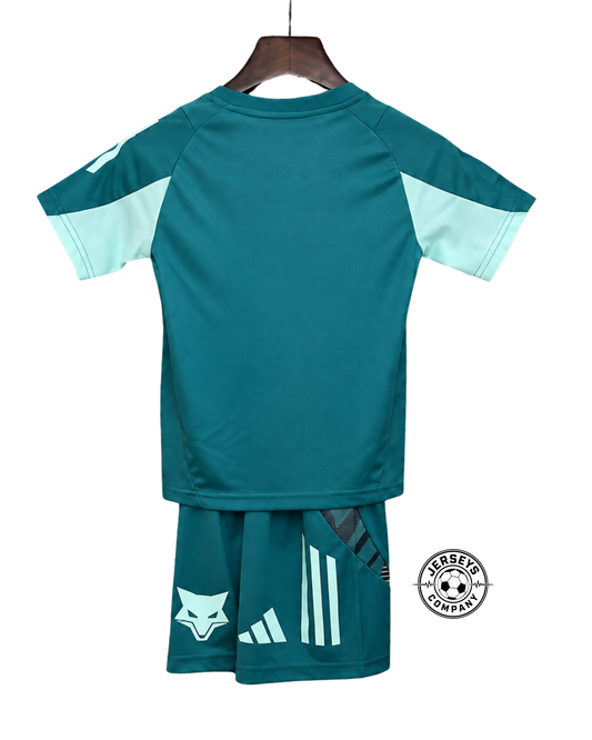 Conjunto Futebol Infantil Cruzeiro Treino Azul 2025/26