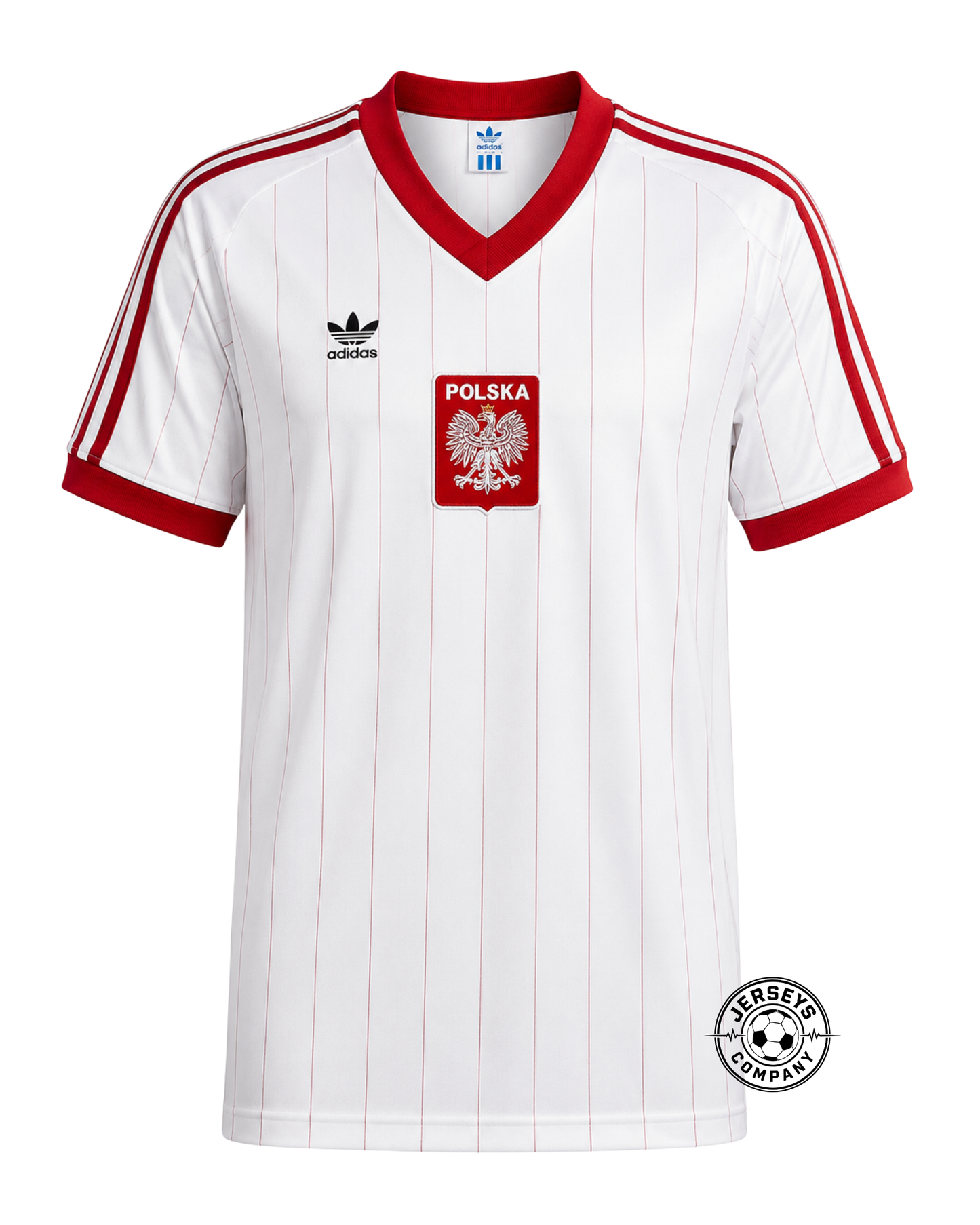 Poland 1982 Home Jersey - Retro Version