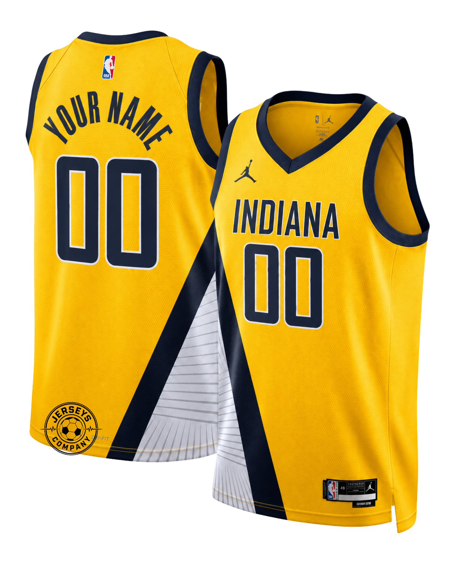 Indiana Pacers Statement Edition Jersey - Yellow