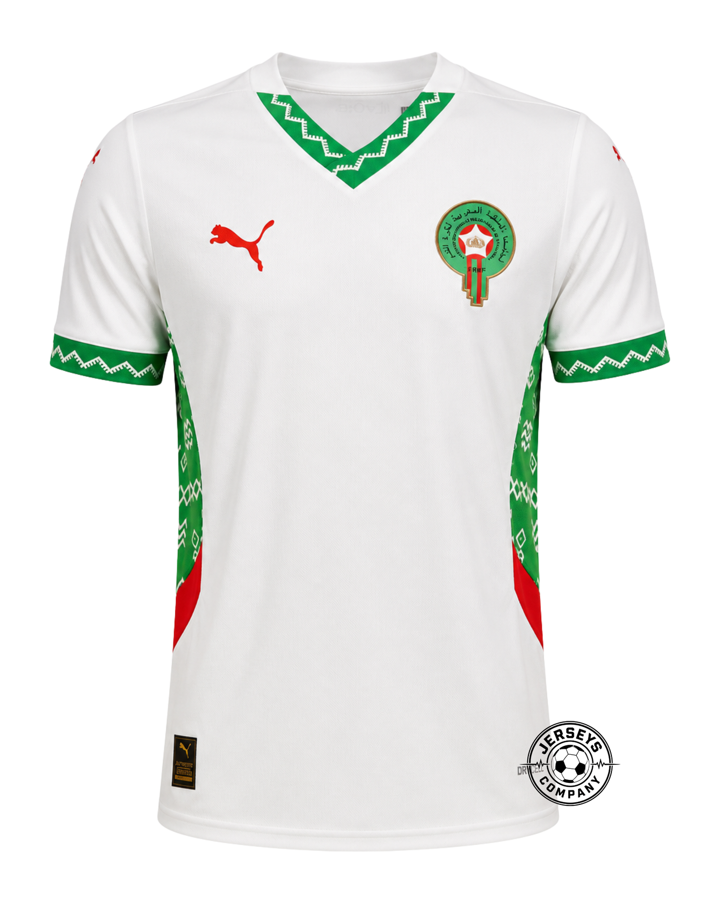 Morocco 25/26 Away Jersey - Player Version - Slim Fit
