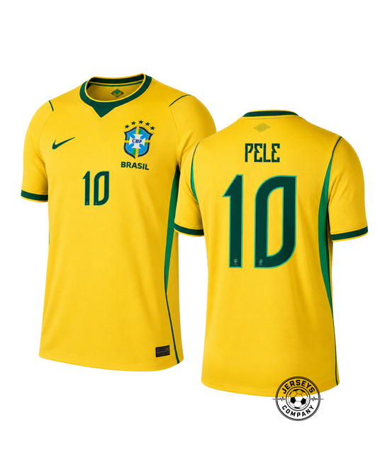 Brazil Pelé #10 Home Fan Version World Cup 2026