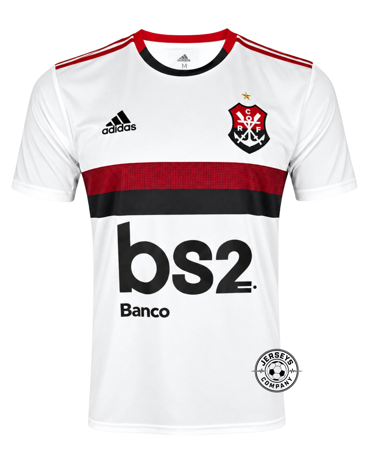 Camisa Flamengo II 19/20 s/nº Torcedor c/ Patrocínio Adidas