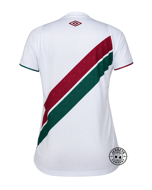 camisa reserva (Away) do Fluminense 2024/2025 feminina da Umbro