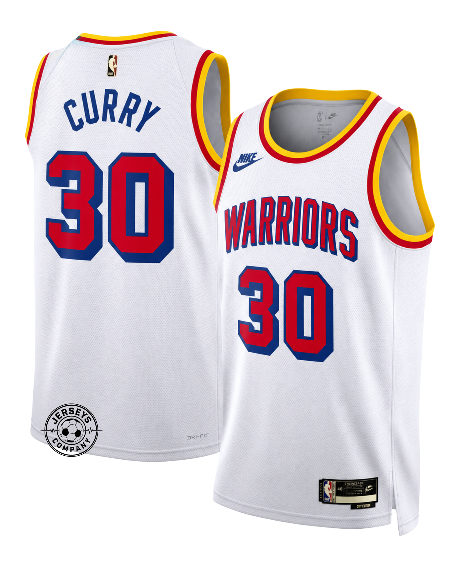 Stephen Curry Golden State Warriors Classic Edition Jersey - White