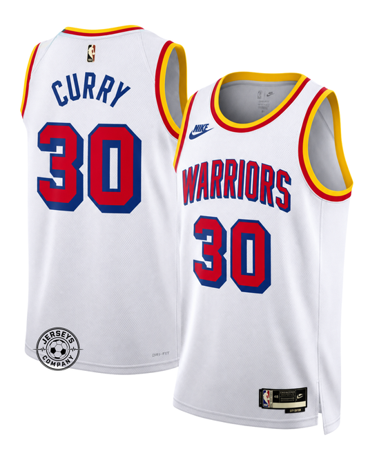 Stephen Curry Golden State Warriors Classic Edition Jersey - White