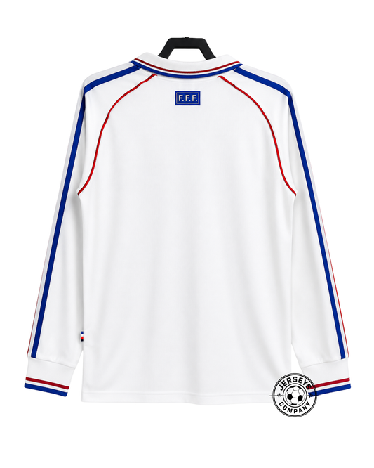 France 1998 Jersey - Long Sleeve Retro Version