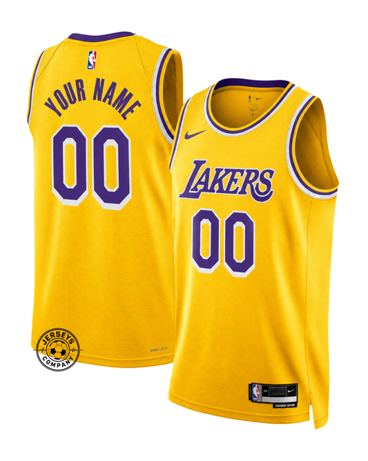 Los Angeles Lakers Icon Edition Jersey - Gold