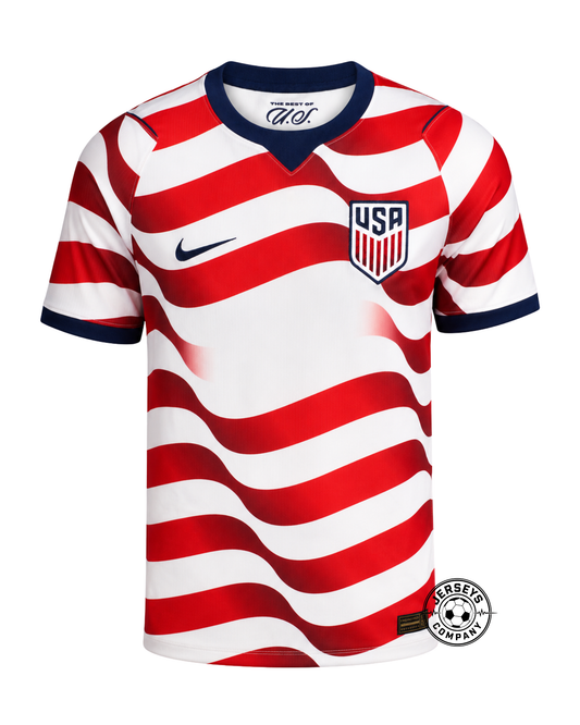 USA United States World Cup 2026 Home Jersey - Player Version - Slim Fit