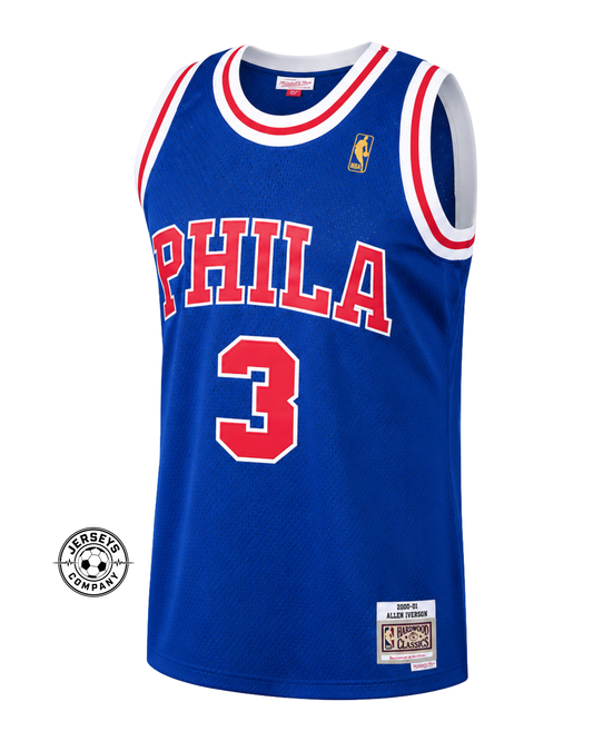 Philadelphia 76ers Swingman Jersey - Blue