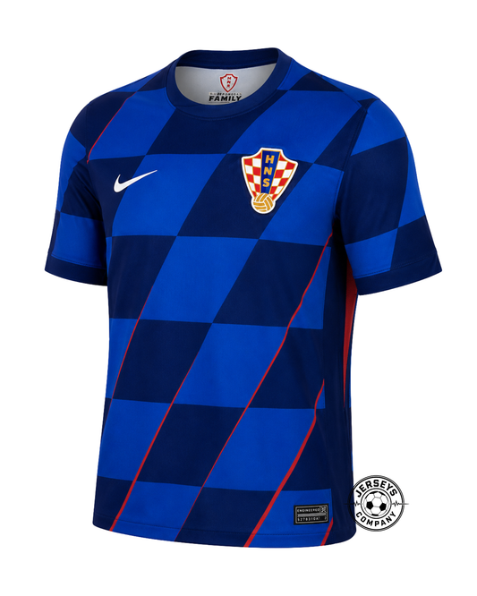 Croatia 24/25 Away Jersey - Fan Version