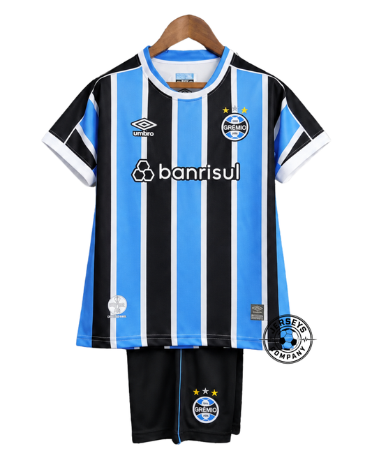 Conjunto Infantil Do Grêmio Of.1 23/24 Torcedor Umbro