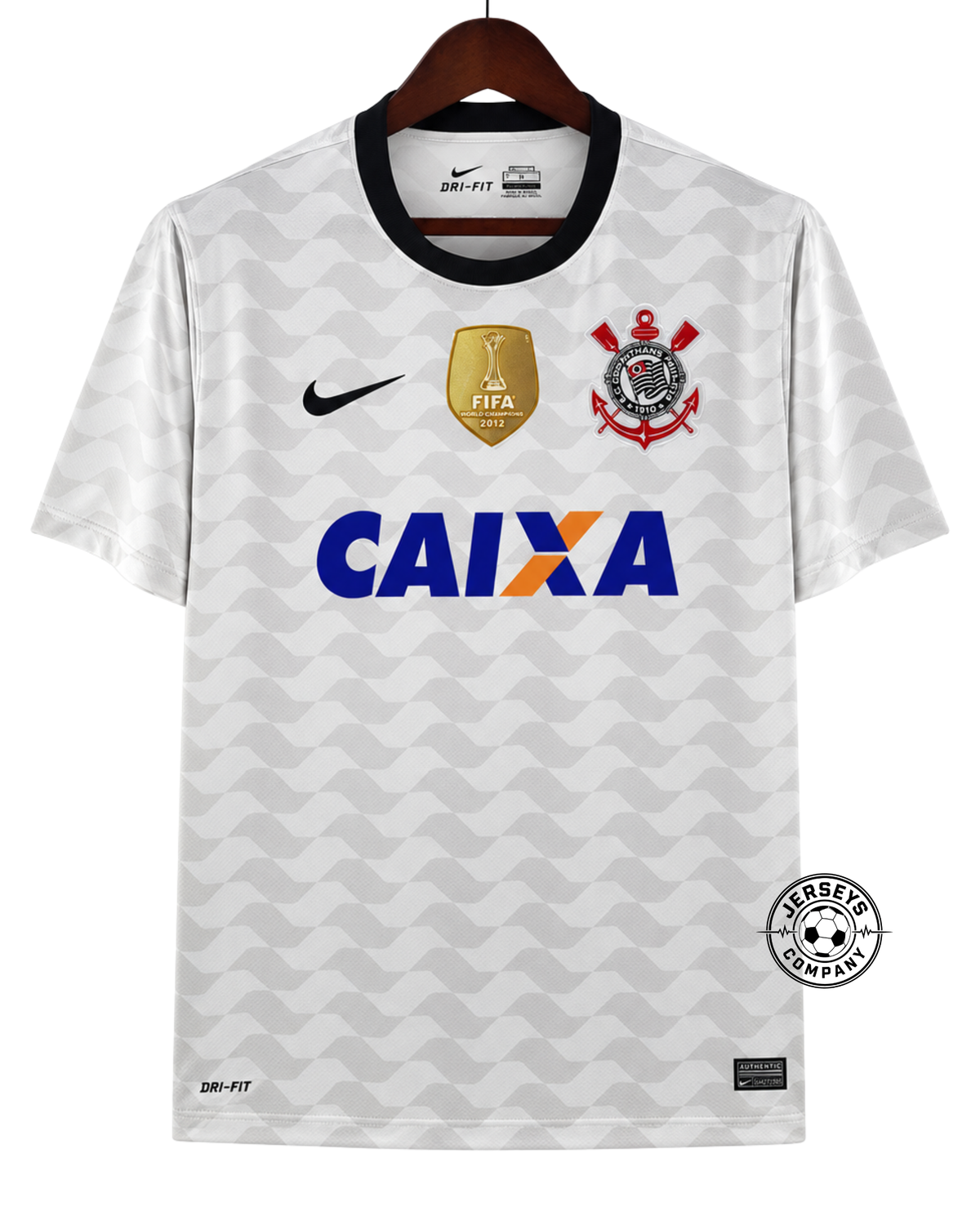 Camisa Corinthians I Retrô 2012 + PATCH - Masculina