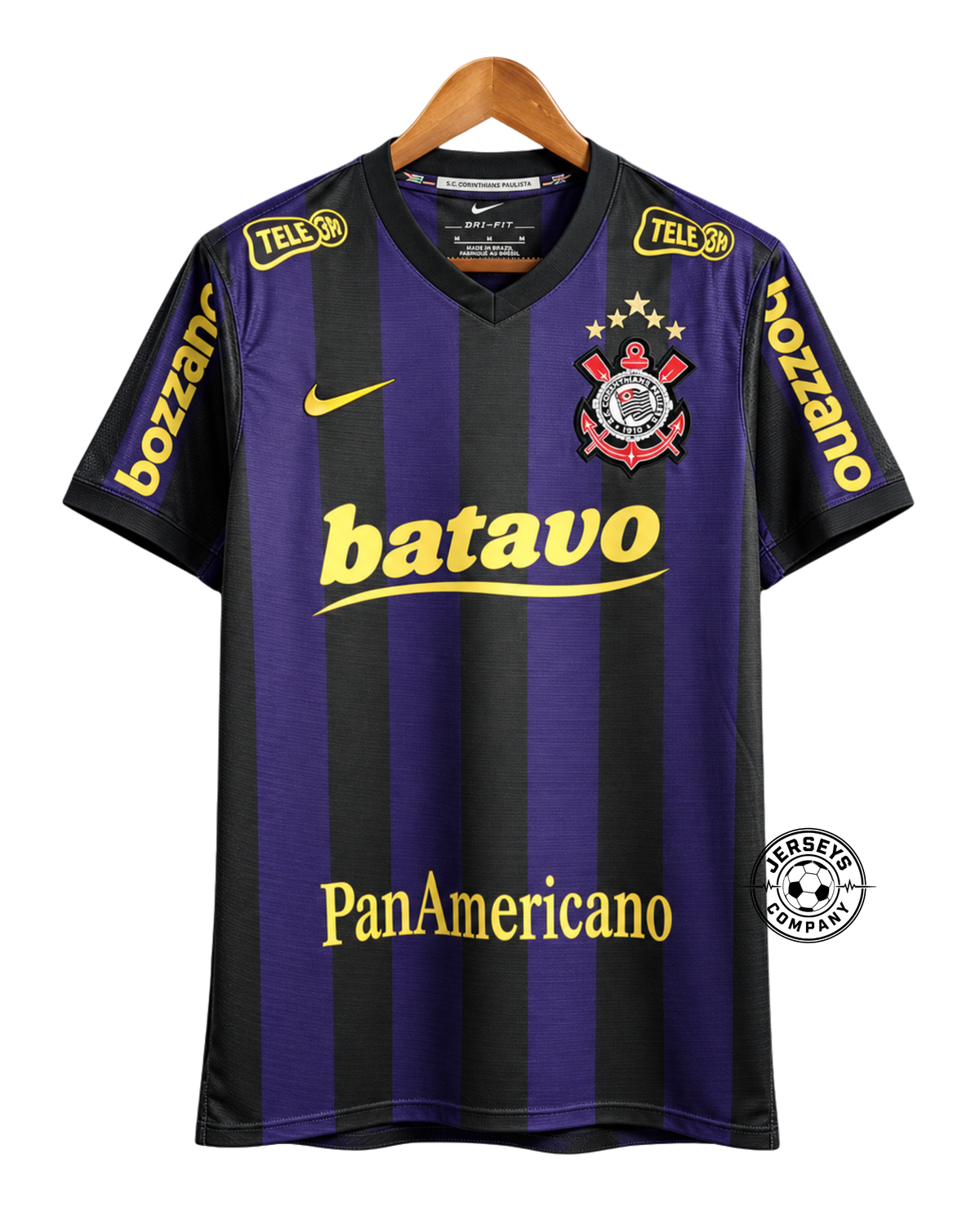 Camisa Retrô Corinthians Away 09/10 - Torcedor Nike