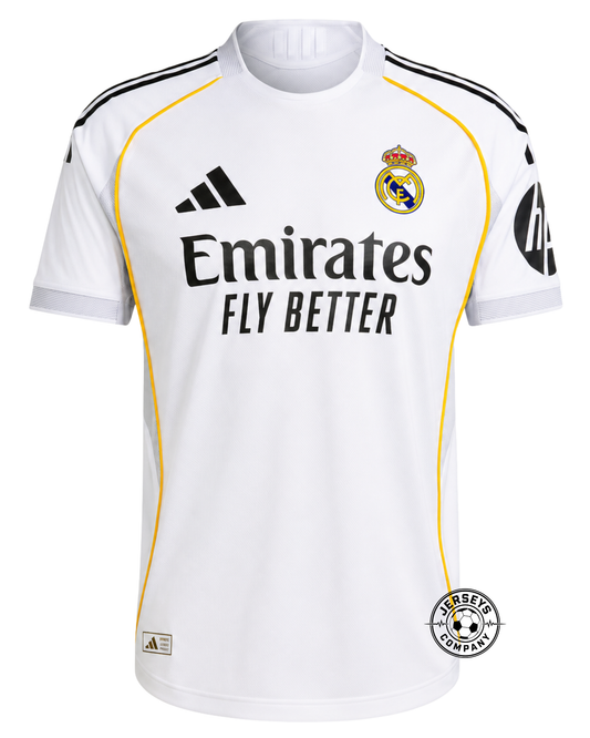 Real Madrid 25/26 I Home Jersey - Player Authentic Player [Slim Fit] Player [Slim Fit] Player [Slim Fit] Version - Slim Fit