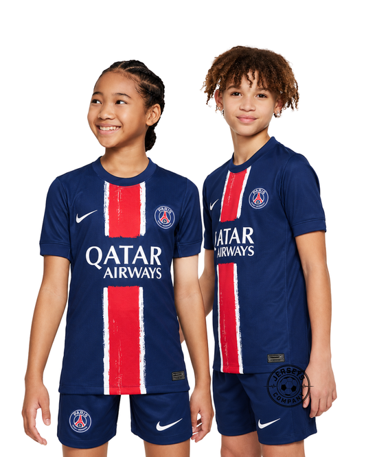 Camisa Paris Saint-Germain I 2024/25 Torcedor Pro - Infantil
