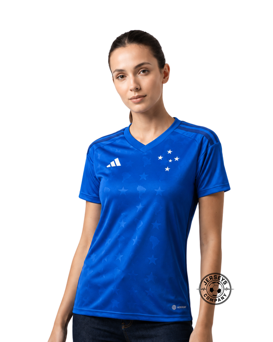 Camisa Cruzeiro Home 2026/27 Feminina – Fan Version