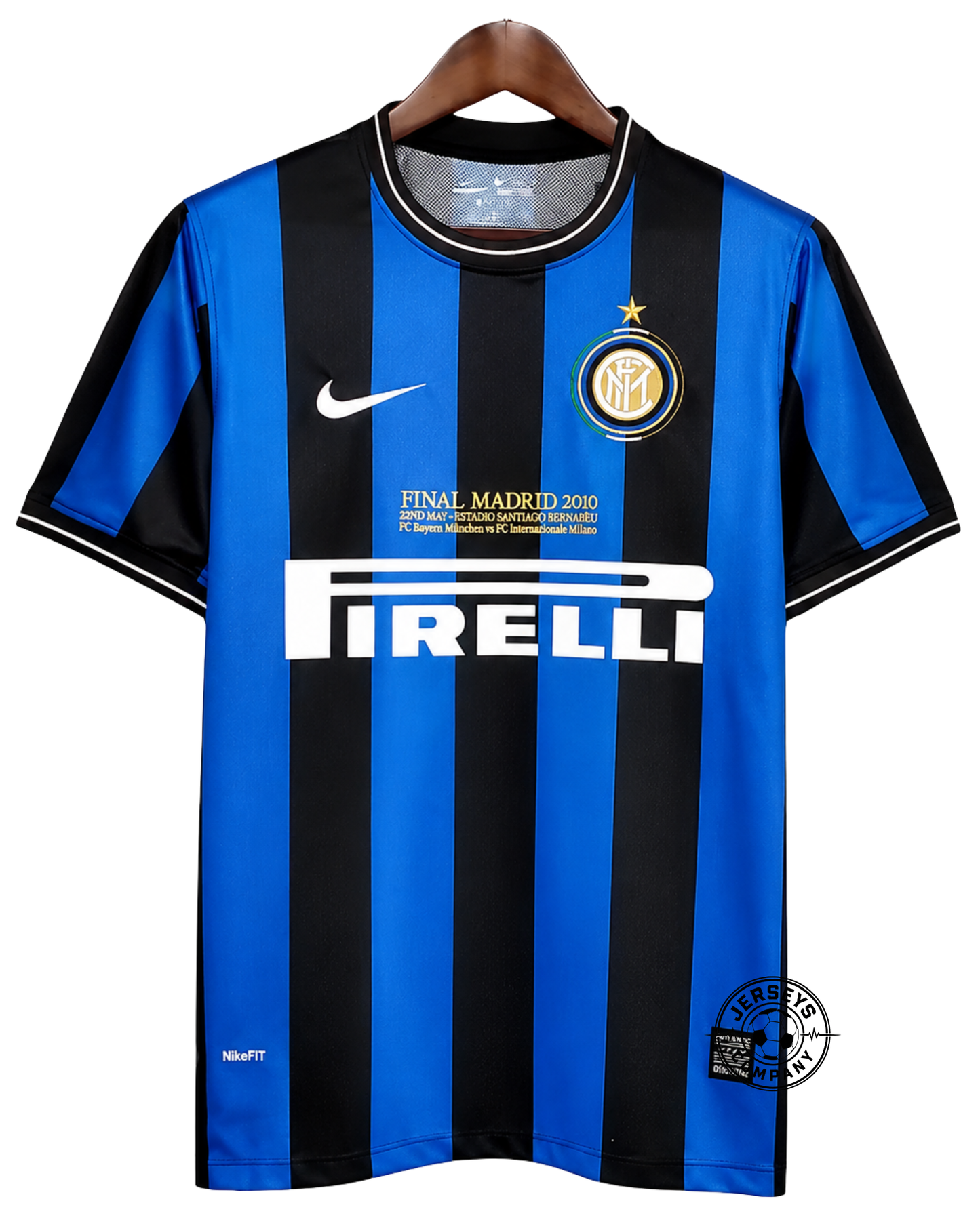 Inter Milan 2010 Home Jersey - Retro Version