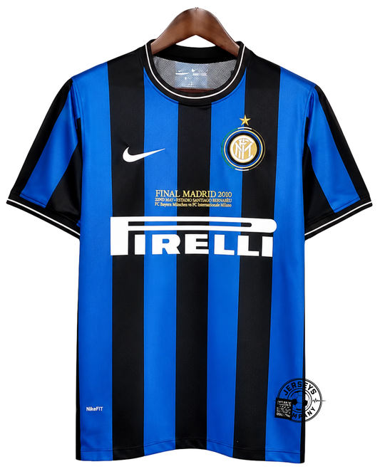 Inter Milan 2010 Home Jersey - Retro Version