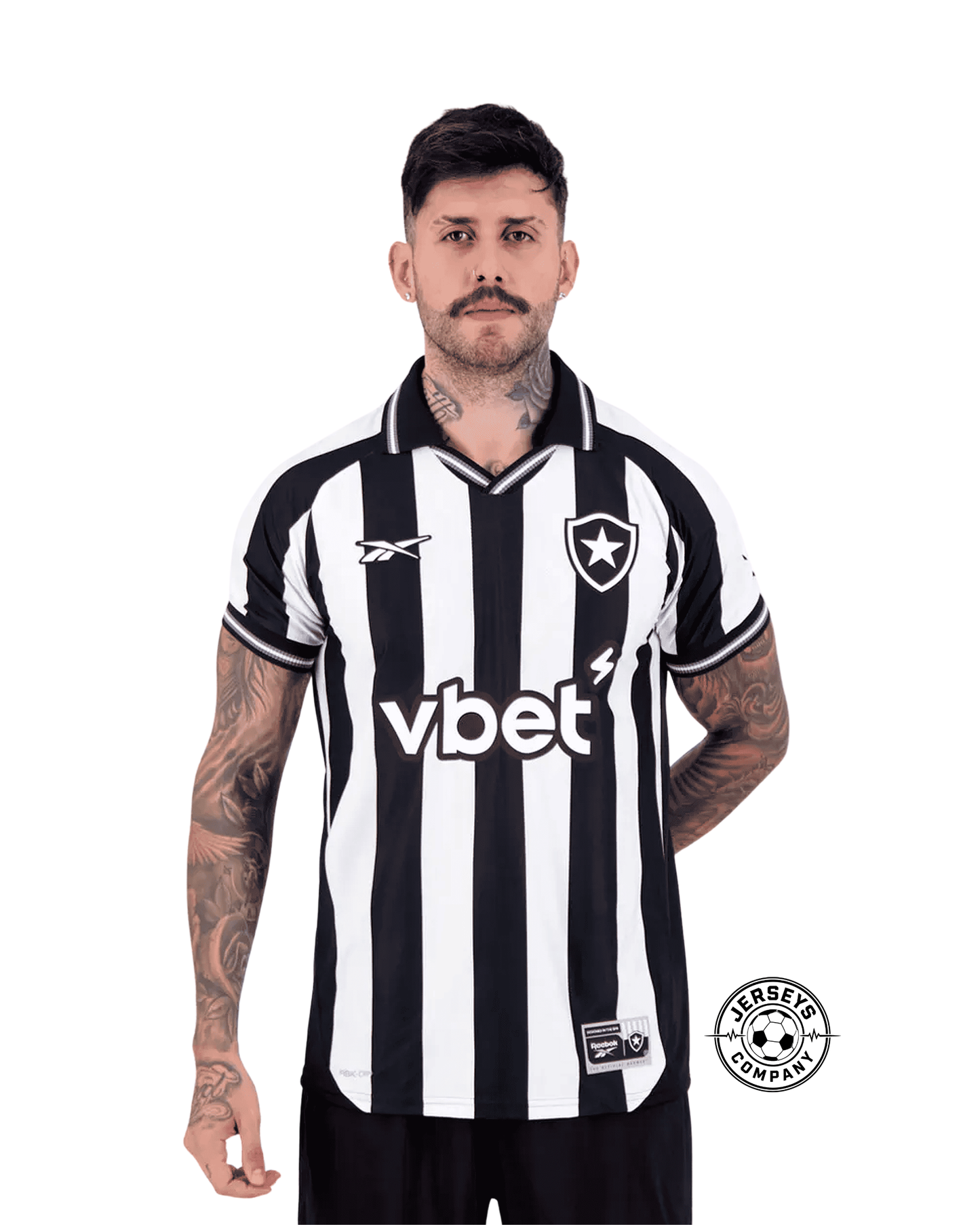 Reebok Botafogo Home 2025 Libertadores Champion 2024 Jersey