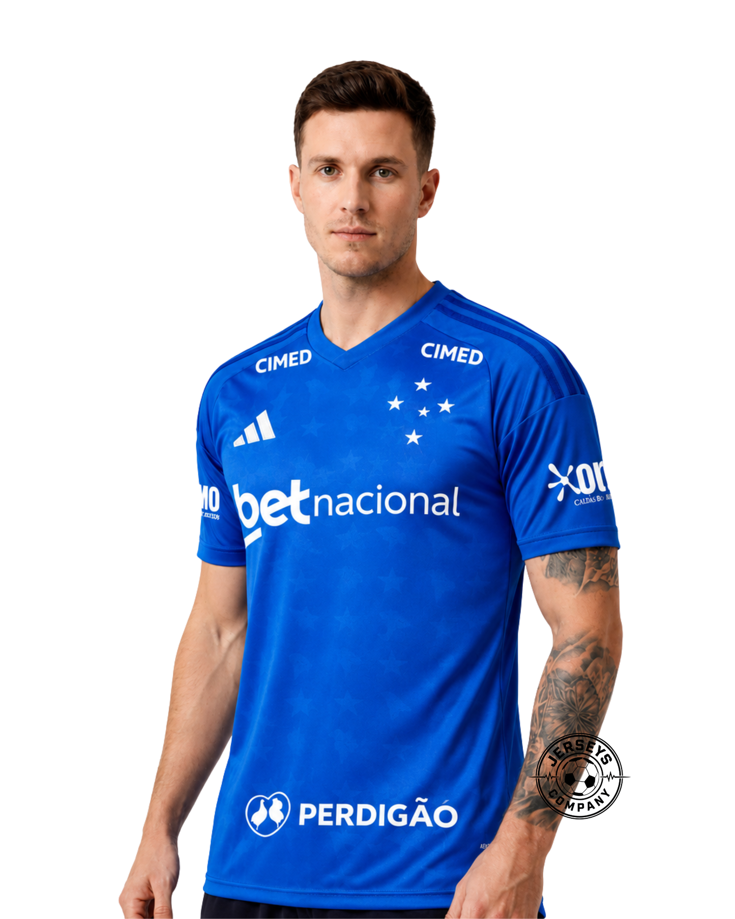 Cruzeiro 2026/27 Home - Player Version Todos os Patrocinios