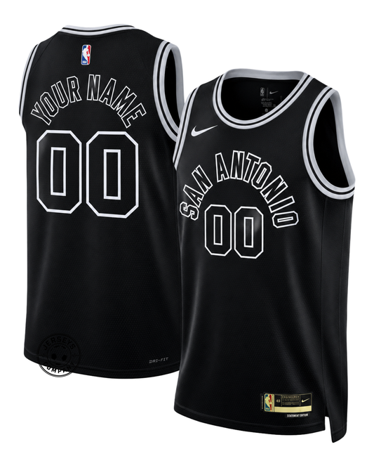 San Antonio Spurs Classic Edition Jersey - Black