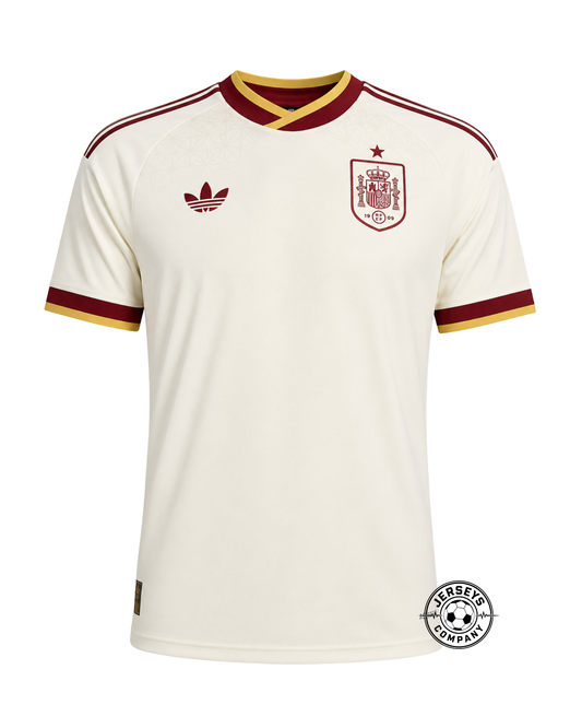 Spain 2026 Away Authentic Jersey - Player Version - Slim Fit