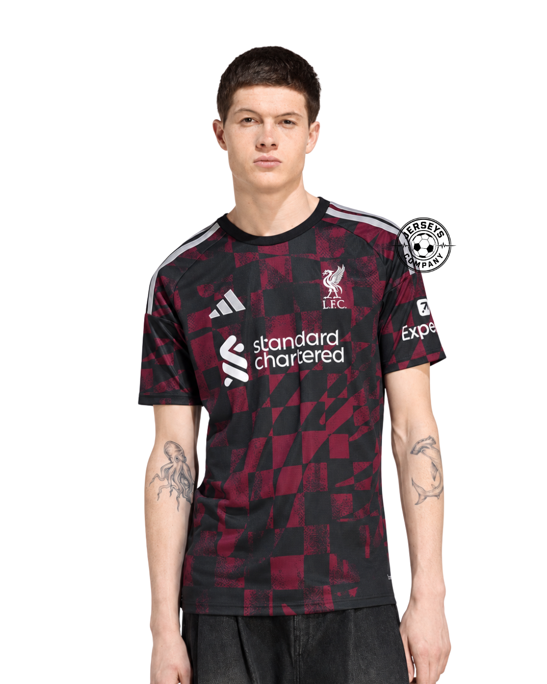 Camisa III Liverpool FC 26/27 - Preto adidas