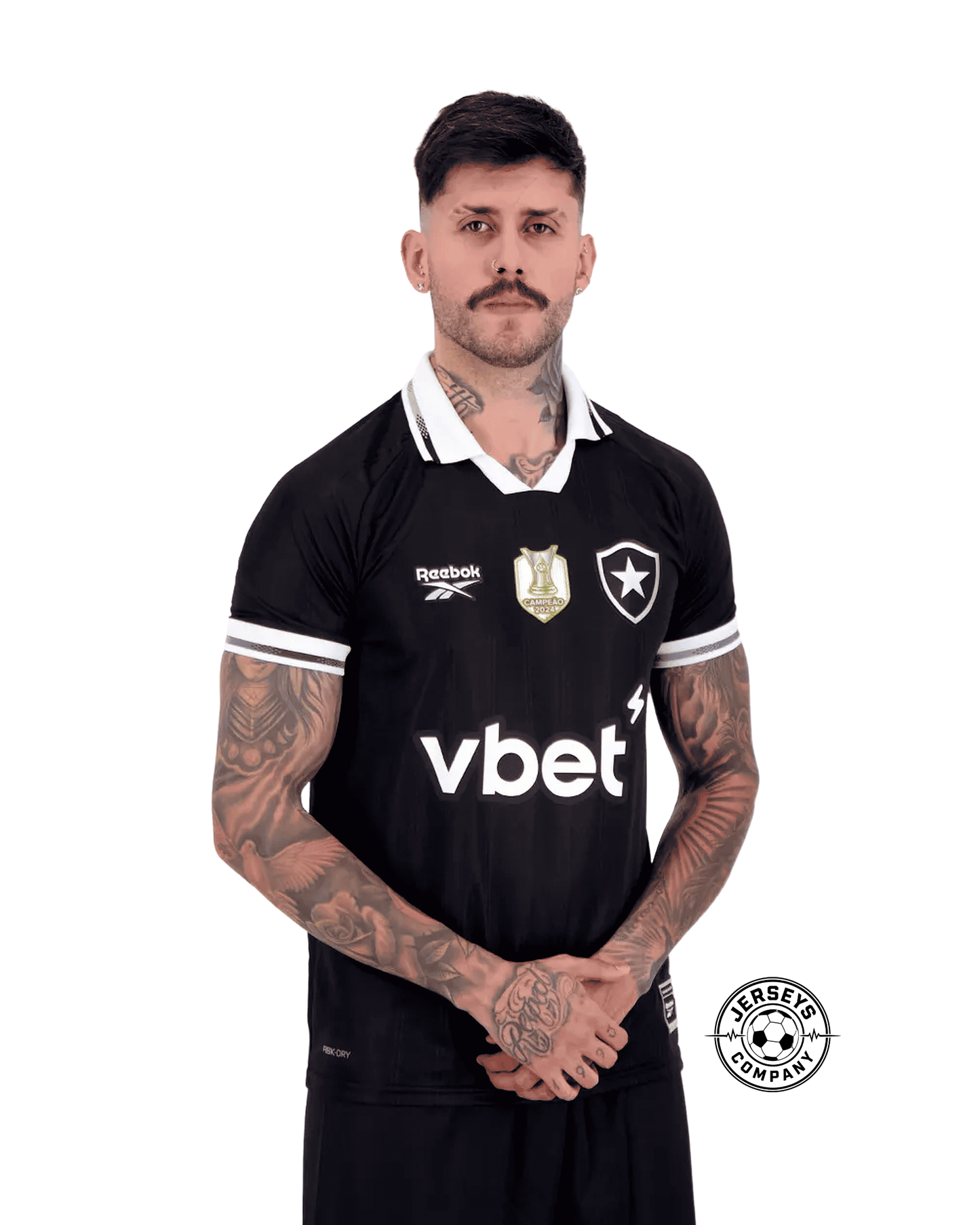 Reebok Botafogo Away 2025 Brazilian Champion 2024 Jersey