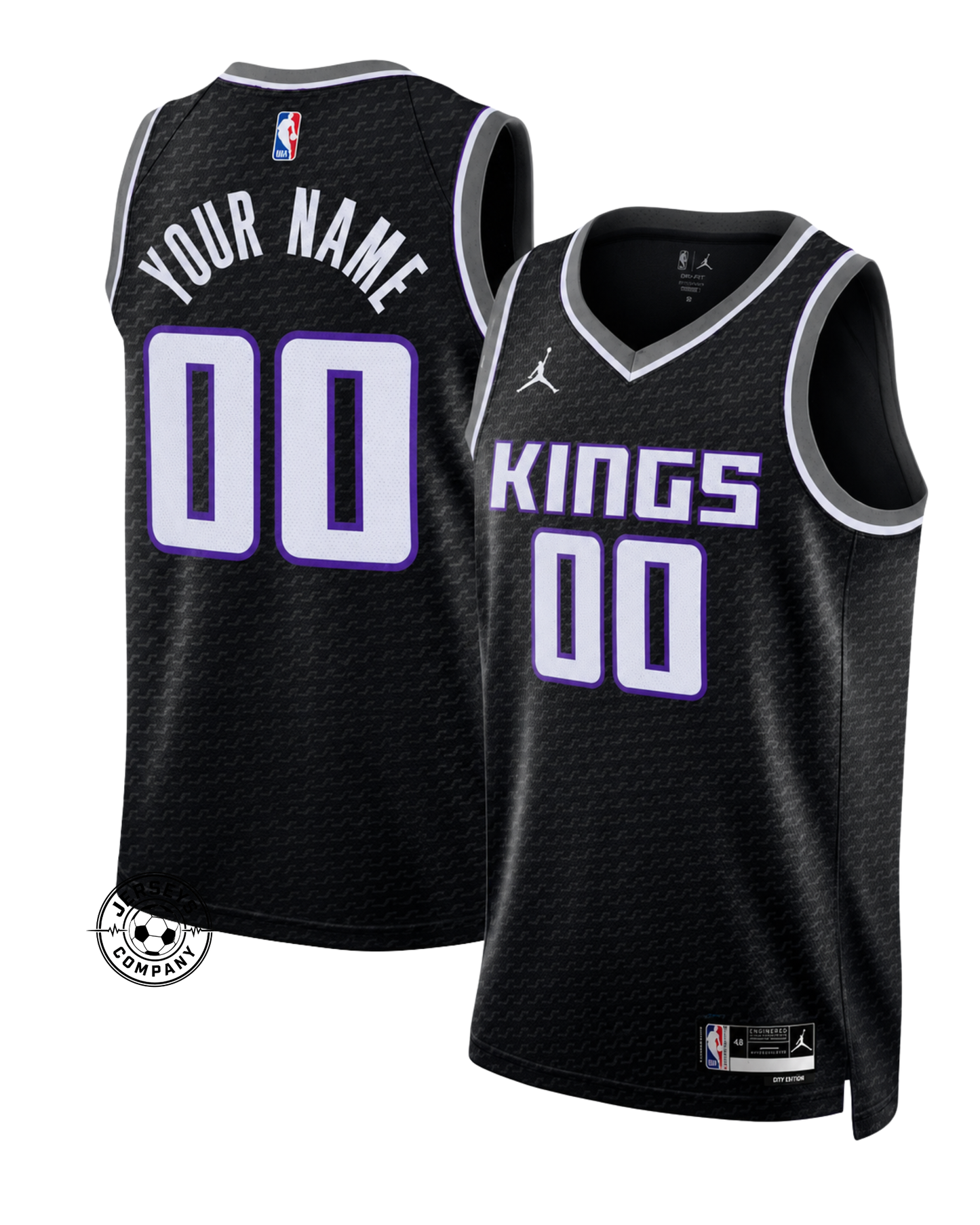 Sacramento Kings Statement Edition Jersey - Black