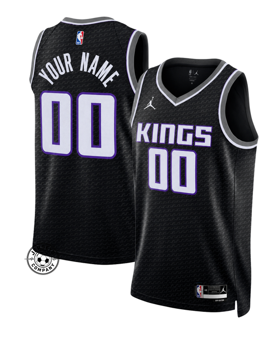 Sacramento Kings Statement Edition Jersey - Black
