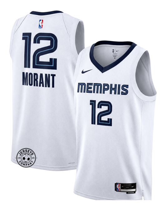 Ja Morant Memphis Grizzlies Association Edition Jersey - White