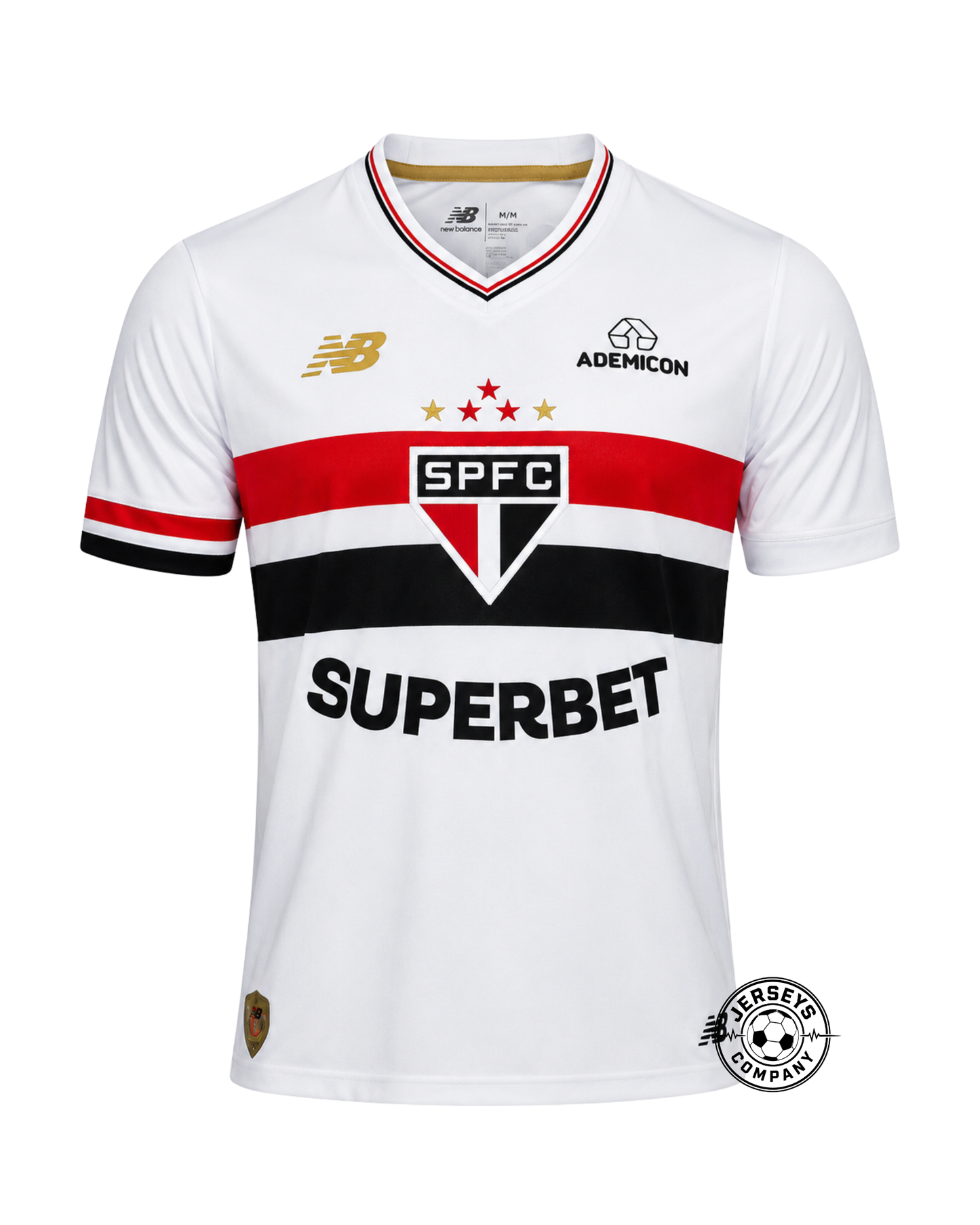 Camisa New Balance São Paulo 2025/26 I Jogador [Slim Fit]