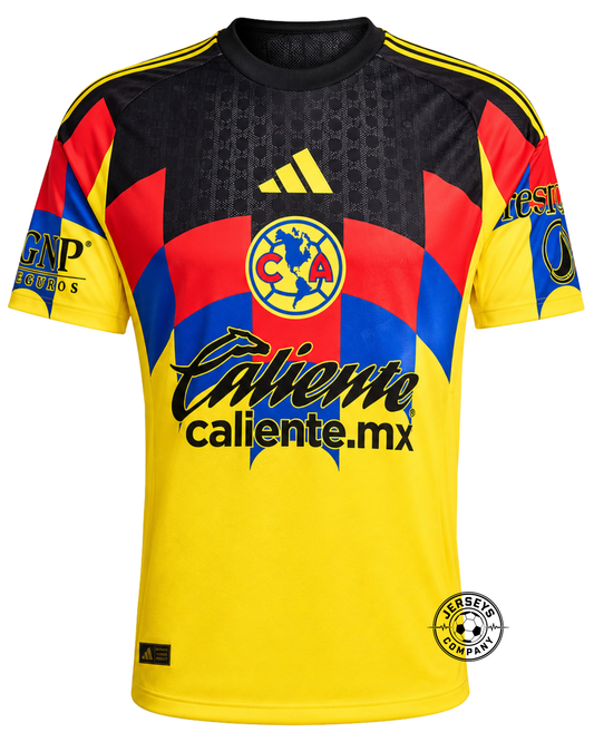 Club América 25/26 Home Authentic Player [Slim Fit] Player [Slim Fit] Player [Slim Fit] Jersey - Slim Fit