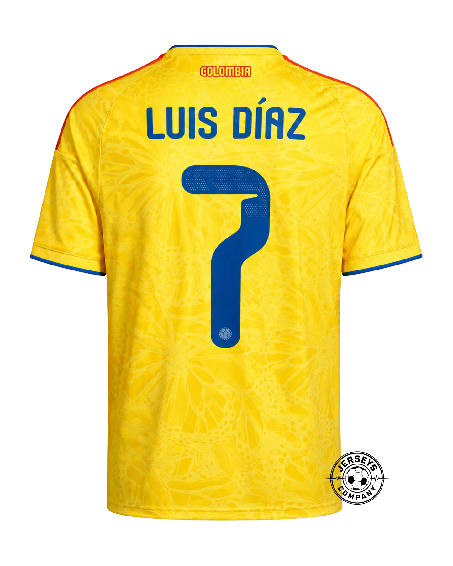 Colombia 2025/26 Home #7 Luis Díaz - Fan Version